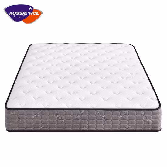 Hybrid Sleep Well King Queen Twin Double Hotel Bed Mattresses Wholesale Tight Top Pocket Spring Gel Memory Foam Mattress