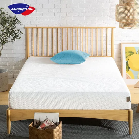 キングクイーンダブルロールアップジェルメモリーフォームラテックスベッドマットレス